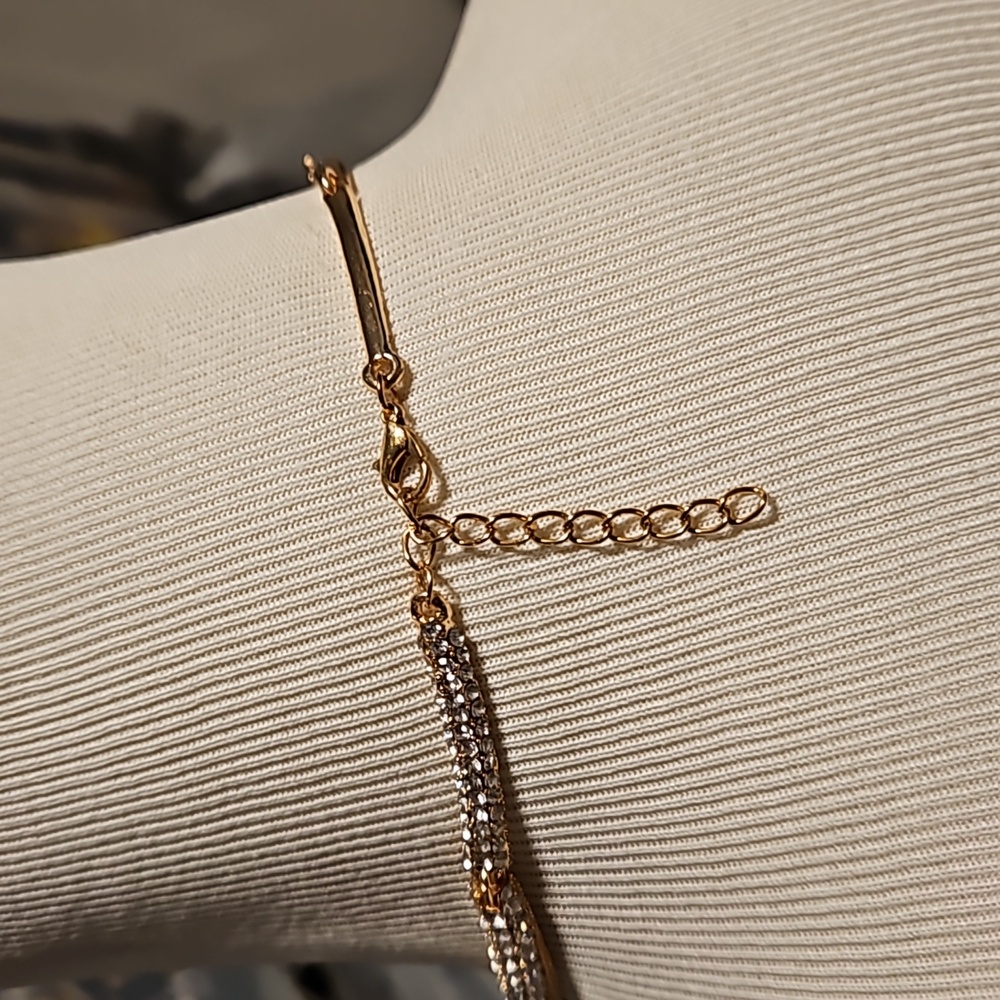 Multicolor Rhinestone Peacock Statement Necklace … - image 7